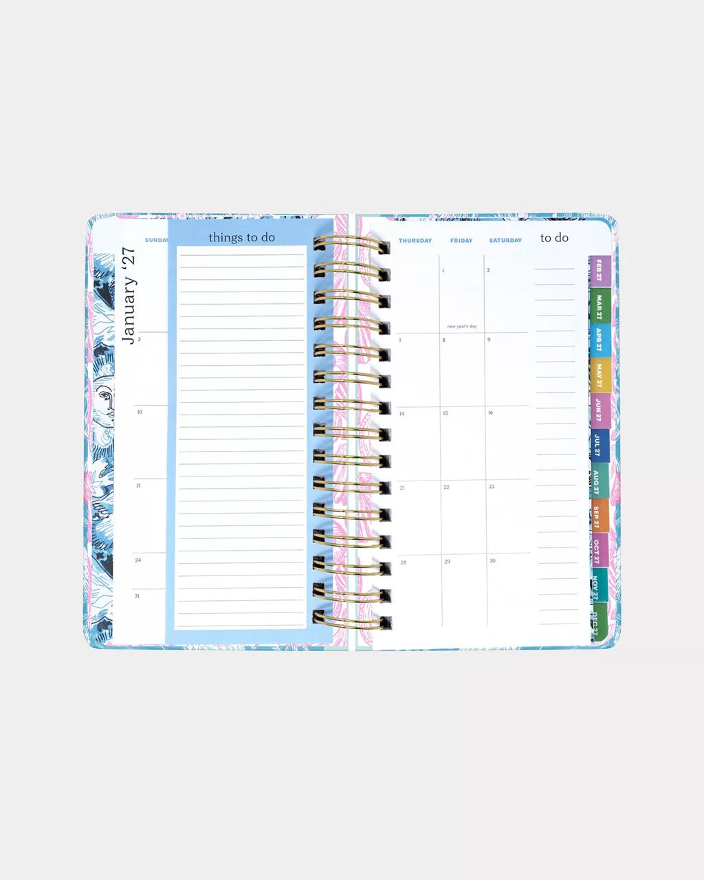 2026-2027 17 Month Medium AgendaHome & Gifts - Agendas & StationeryLIFEGUARD PRESSThe Printed Peach Savannah