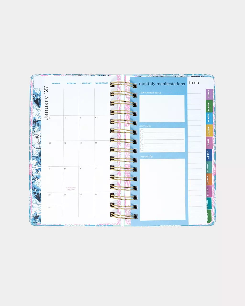 2026-2027 17 Month Medium AgendaHome & Gifts - Agendas & StationeryLIFEGUARD PRESSThe Printed Peach Savannah