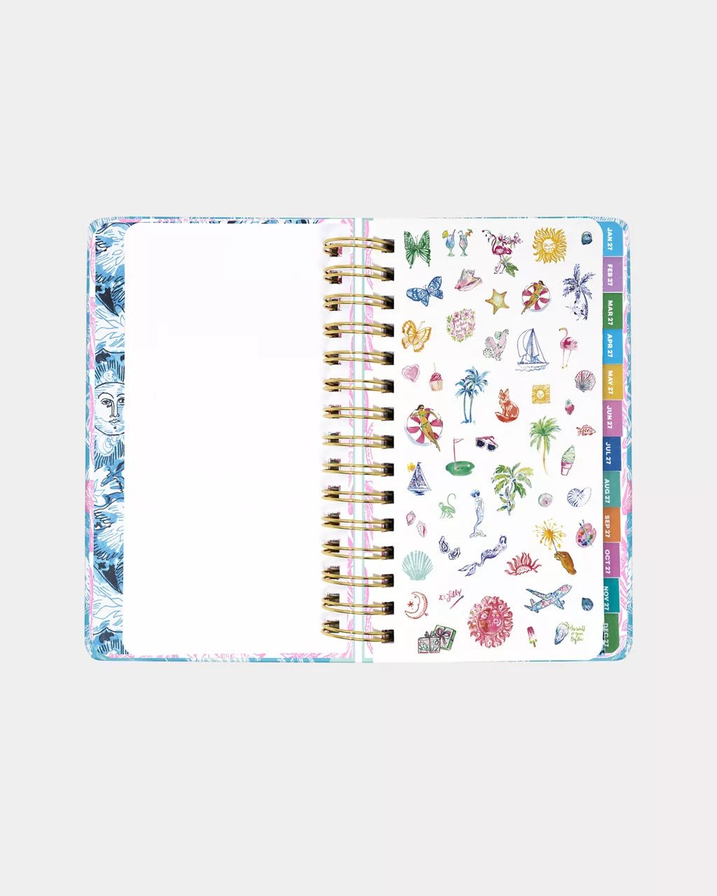 2026-2027 17 Month Medium AgendaHome & Gifts - Agendas & StationeryLIFEGUARD PRESSThe Printed Peach Savannah
