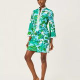 Shealyn 3/4 Sleeve Stretch Cotton Dress