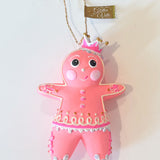 The Rainbow Gingers - Coral Dough Ornament