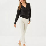 Liza Shimmer Crop Flare