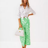 25" Mandalay Wide Leg Crop PantWomens - Bottoms - PantsLILLY PULITZERThe Printed Peach Savannah