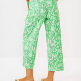 25" Mandalay Wide Leg Crop PantWomens - Bottoms - PantsLILLY PULITZERThe Printed Peach Savannah