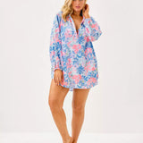 Kique Long Sleeve Cover-Up
