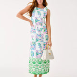 Dee Stretch Maxi Shift Dress