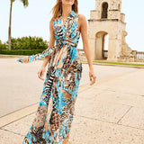 Marria Stretch Maxi Shirtdress
