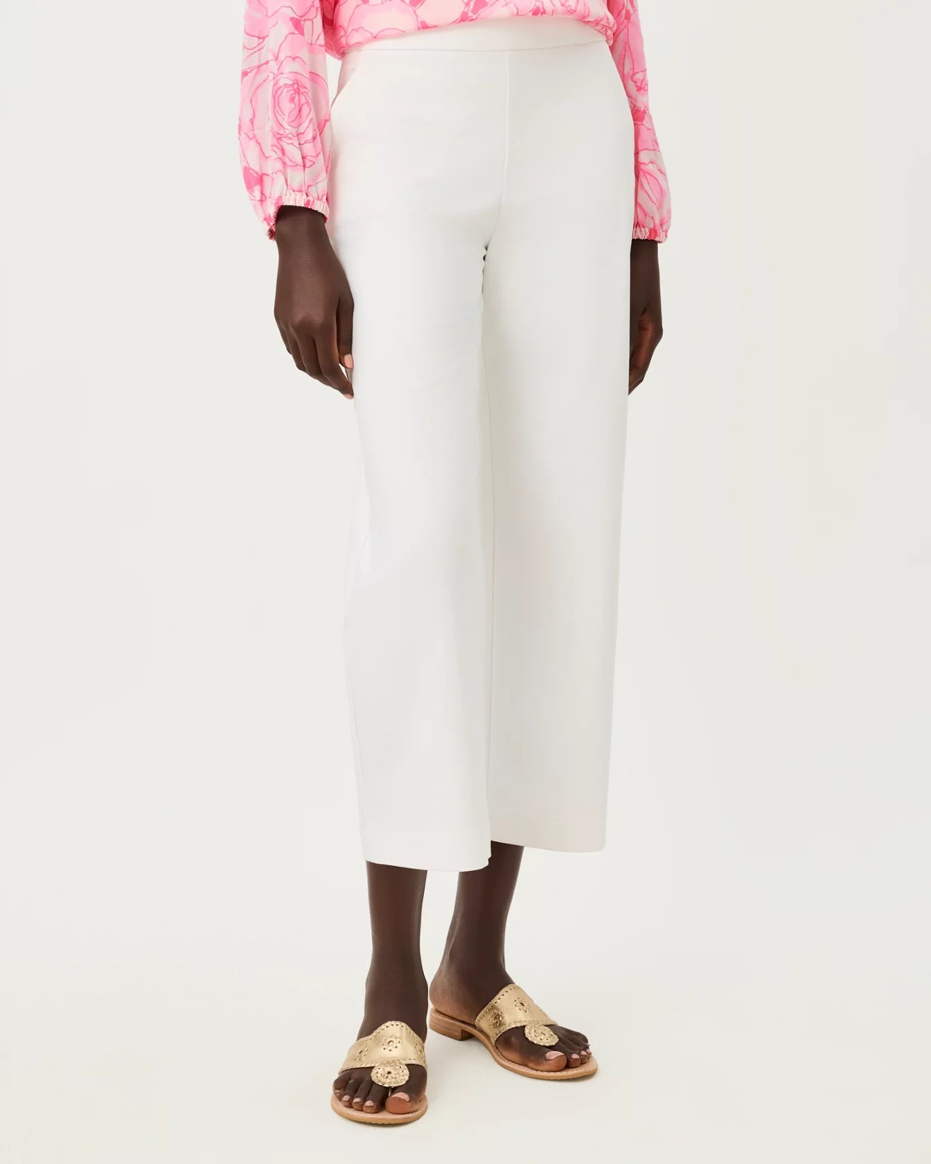 26" Sarissa High Rise Crop PantLILLY PULITZERThe Printed Peach Savannah