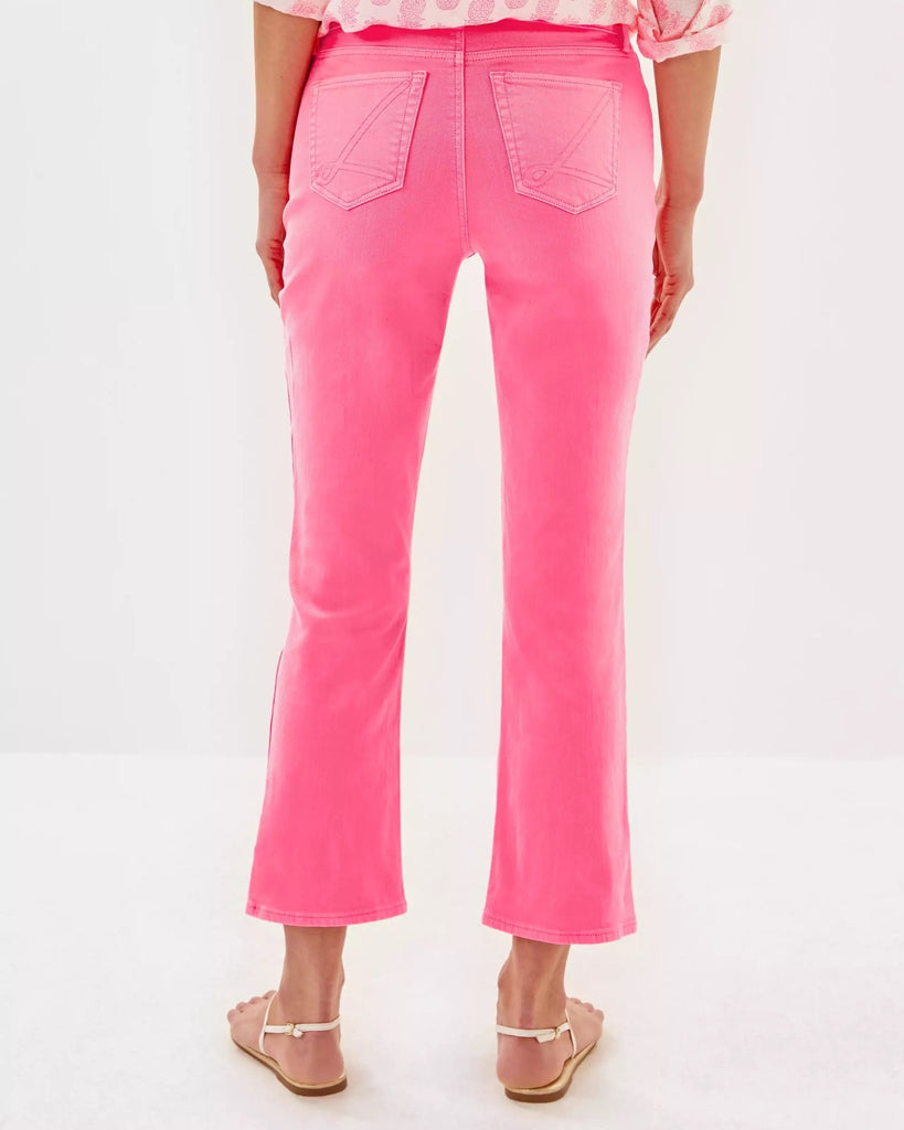 27" Annet High Rise Crop Flare JeanHeartland Retail ItemsLILLY PULITZERThe Printed Peach Savannah