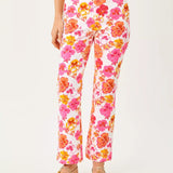 27" Carwyn High Rise Crop Flare PantWomen - Bottoms - PantsLILLY PULITZERThe Printed Peach Savannah