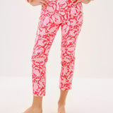 27" Nancee High Rise Crop PantHeartland Retail ItemsLILLY PULITZERThe Printed Peach Savannah