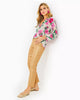 28" Liza Shimmer Crop Flare JeanHeartland Retail ItemsLILLY PULITZERThe Printed Peach Savannah