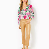 28" Liza Shimmer Crop Flare JeanHeartland Retail ItemsLILLY PULITZERThe Printed Peach Savannah