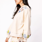 Beige Shell Trim Short