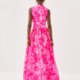 Marria Jacquard Maxi Dress
