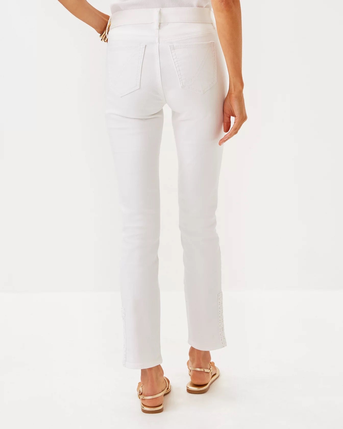 29" South Ocean High-Rise Skinny JeanWomen - Bottoms - PantsLILLY PULITZERThe Printed Peach Savannah