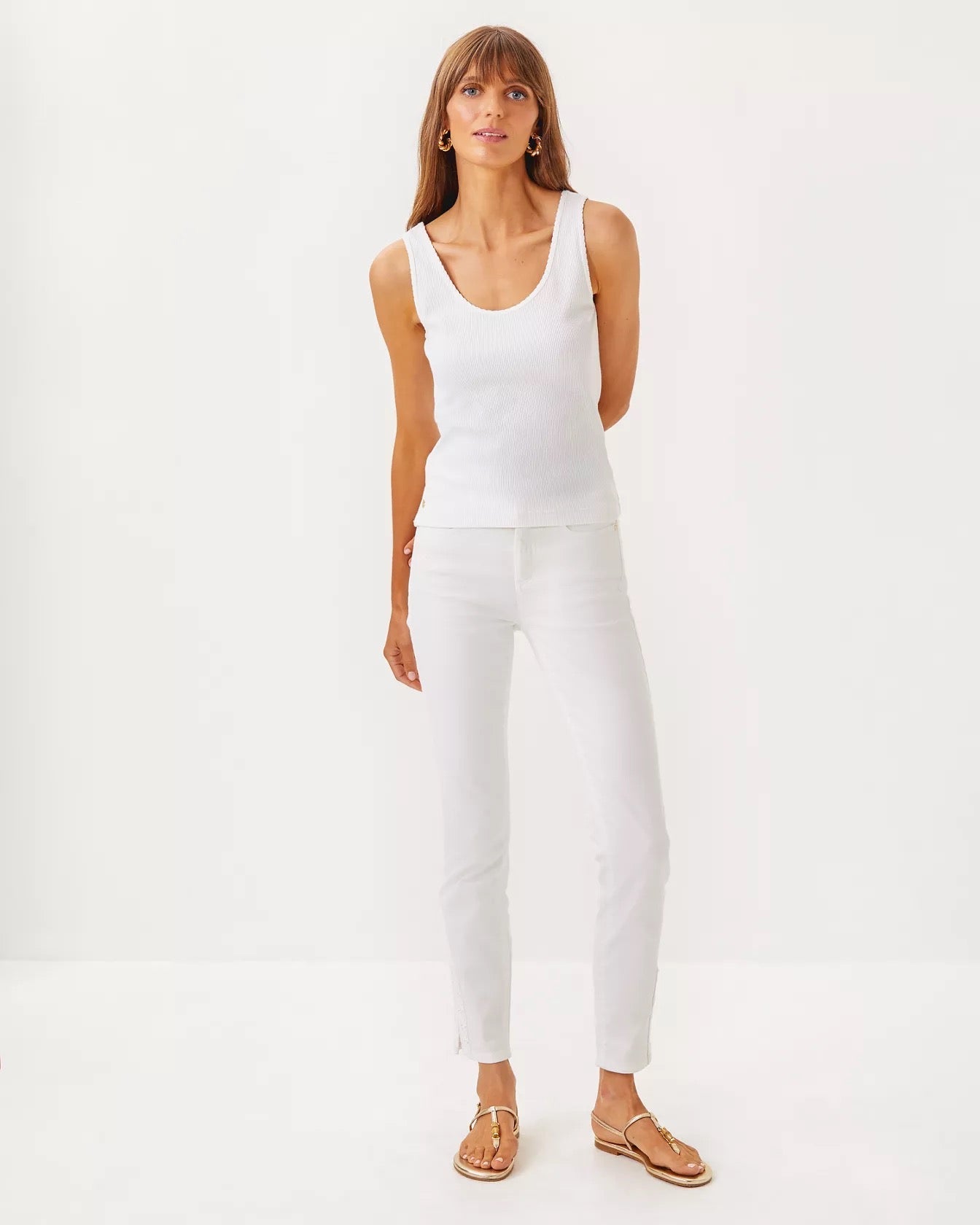 29" South Ocean High-Rise Skinny JeanWomen - Bottoms - PantsLILLY PULITZERThe Printed Peach Savannah