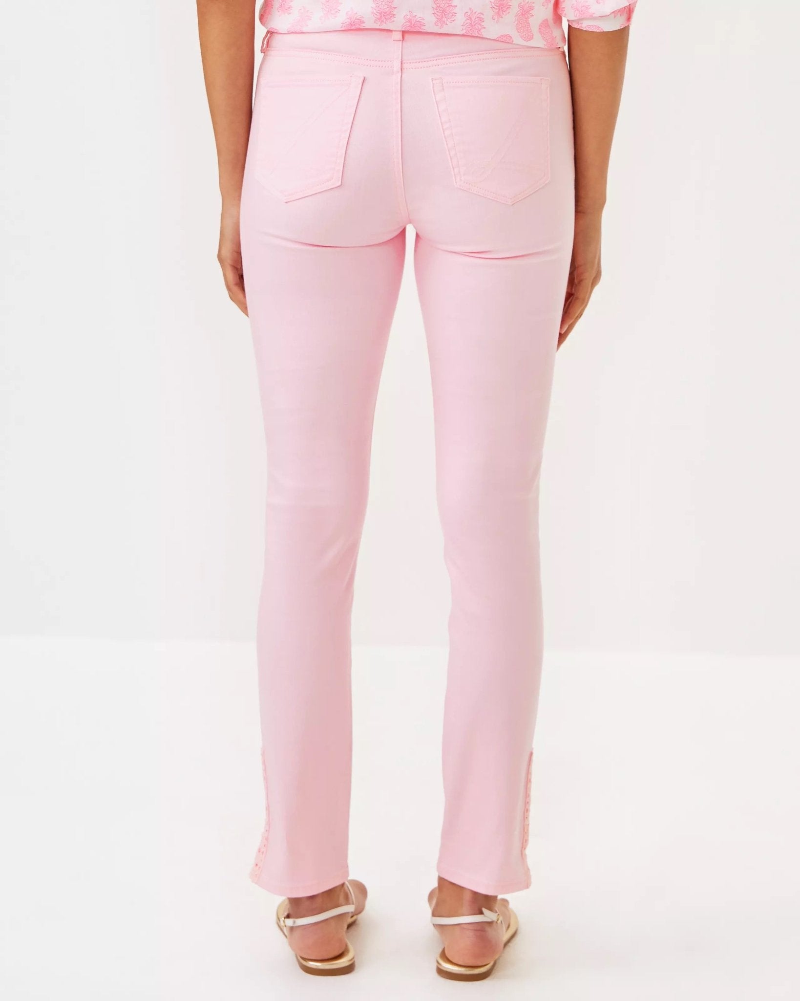29" South Ocean High Rise Skinny JeanHeartland Retail ItemsLILLY PULITZERThe Printed Peach Savannah