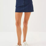 Colette Stretch Denim Skirt