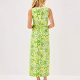 Fresia Stretch Maxi Shift Dress