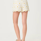 3" Devra High Rise Lace ShortLILLY PULITZERThe Printed Peach Savannah