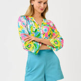 3" Sarissa Stretch ShortWomen - Bottoms - ShortsLILLY PULITZERThe Printed Peach Savannah