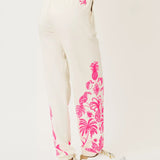 30" Silvie Embroidered JoggerWomens - Loungewear - BottomsLILLY PULITZERThe Printed Peach Savannah