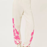 30" Silvie Embroidered JoggerWomens - Loungewear - BottomsLILLY PULITZERThe Printed Peach Savannah