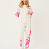 30" Silvie Embroidered JoggerWomens - Loungewear - BottomsLILLY PULITZERThe Printed Peach Savannah