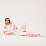 30" Silvie Embroidered JoggerWomens - Loungewear - BottomsLILLY PULITZERThe Printed Peach Savannah