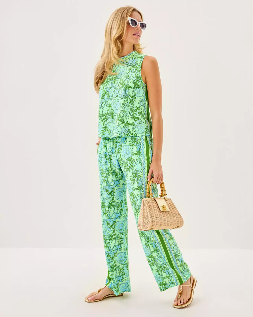 32" Bal Harbour Palazzo PantWomens - Bottoms - PantsLILLY PULITZERThe Printed Peach Savannah