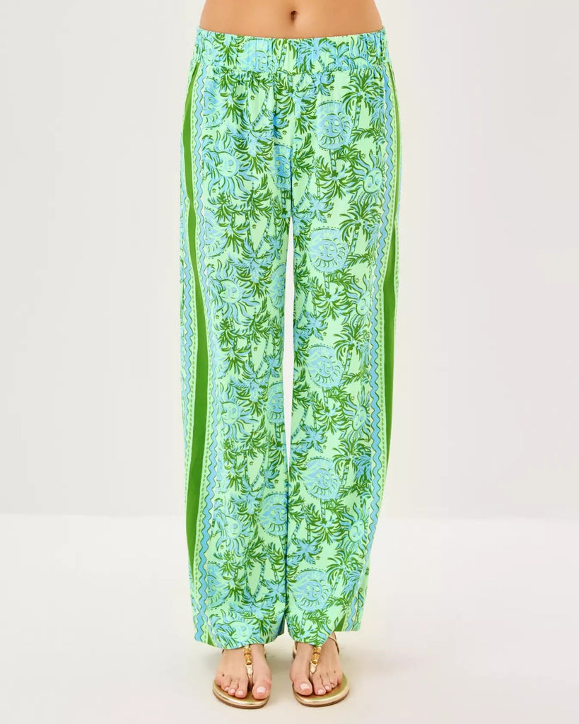 32" Bal Harbour Palazzo PantWomens - Bottoms - PantsLILLY PULITZERThe Printed Peach Savannah