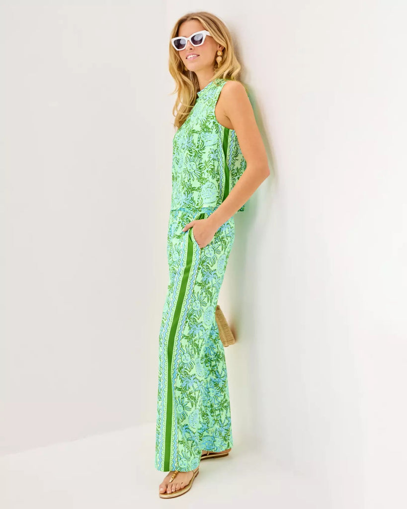 32" Bal Harbour Palazzo PantWomens - Bottoms - PantsLILLY PULITZERThe Printed Peach Savannah