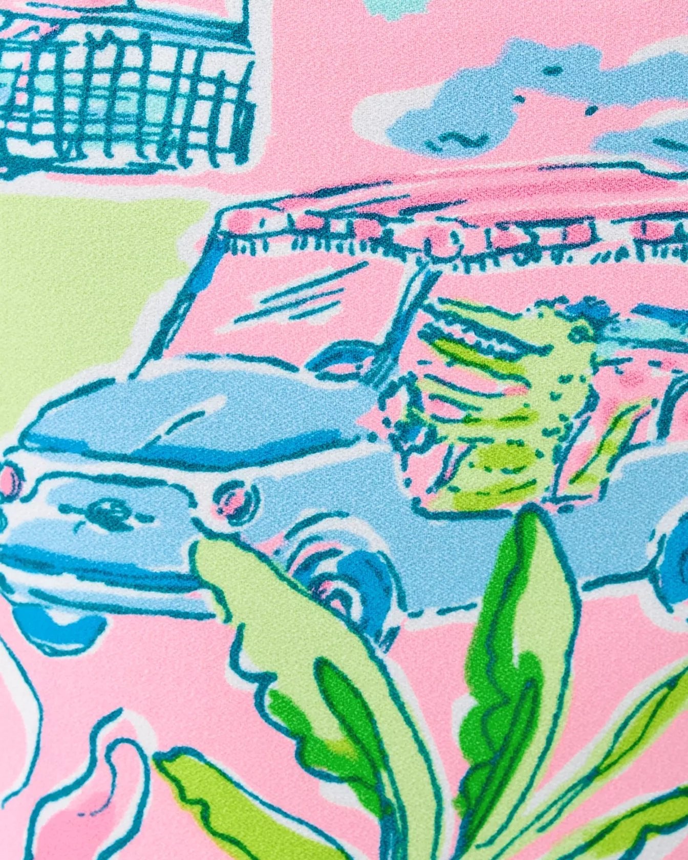 33" Polyanna High Rise Palazzo PantWomen - Bottoms - PantsLILLY PULITZERThe Printed Peach Savannah