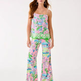 33" Polyanna High Rise Palazzo PantWomen - Bottoms - PantsLILLY PULITZERThe Printed Peach Savannah