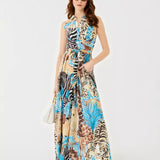 Marria Stretch Maxi Shirtdress