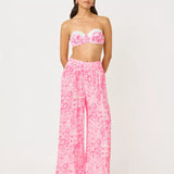 30" Enzo Cotton Cover-Up Pant
