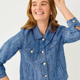 Seaspray Linen Jacket
