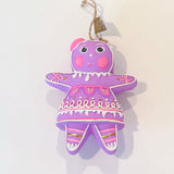 The Rainbow Gingers - Violet Dippsy Ornament