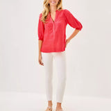 Mialeigh Linen Top