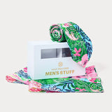 Mens Stuff Tie and Pocket Square Set