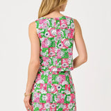 Annaleese Sleeveless Cropped Top