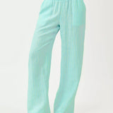 31" Mirabella High Rise Linen Palazzo Pant