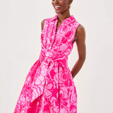 Marria Jacquard Maxi Dress