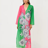 Perry Long Sleeve Maxi Cover-Up