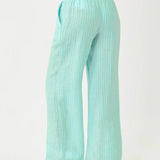 31" Mirabella High Rise Linen Palazzo Pant