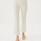 Liza Shimmer Crop Flare