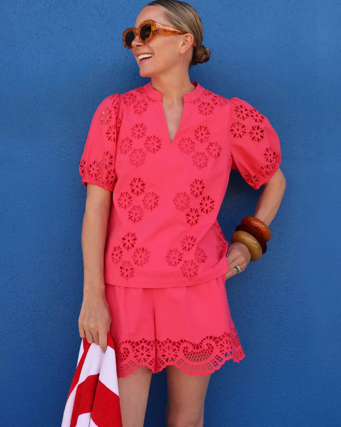 5" Kilah High Rise Eyelet ShortWomen - Bottoms - ShortsLILLY PULITZERThe Printed Peach Savannah