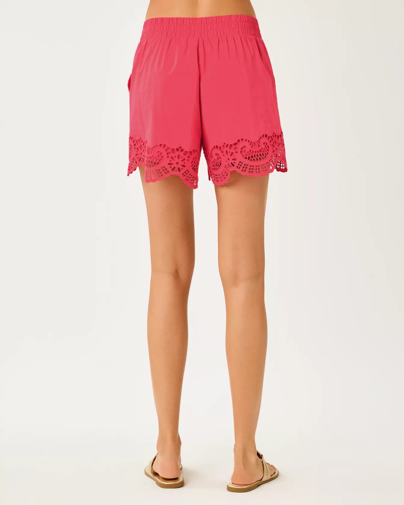 5" Kilah High Rise Eyelet ShortWomen - Bottoms - ShortsLILLY PULITZERThe Printed Peach Savannah