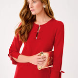 Leyland 3/4 Sleeve Shift Dress